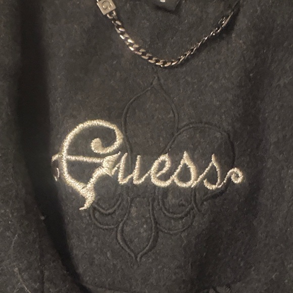 Guess Belted Wool Coat, Size Small, 2012 Collection - Picture 7 of 14